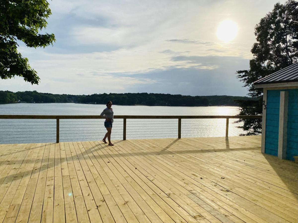 Вілла New Waterfront Cabin On The Large Sundeck #24 Cabin Lake Wylie Екстер'єр фото